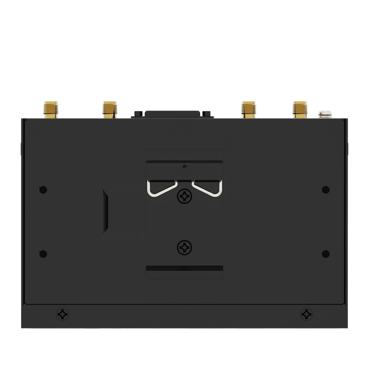 Robustel R2010 Industrial Dual-SIM 4G/LTE Router — DIN rail mounting