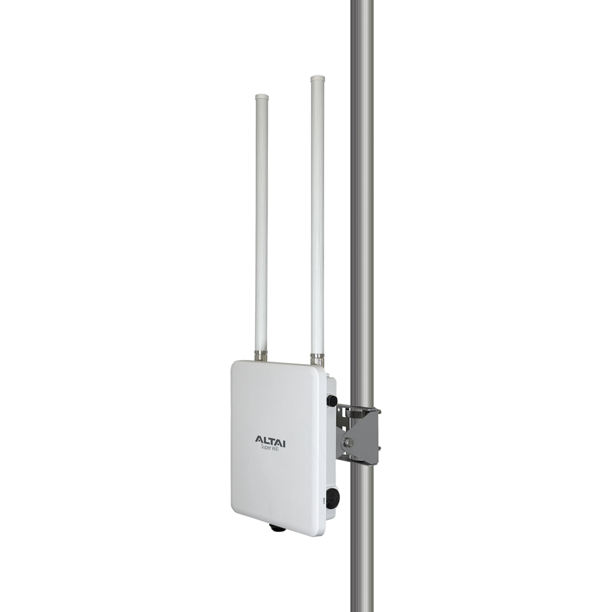 Altai A660-S pole-mounted, side view