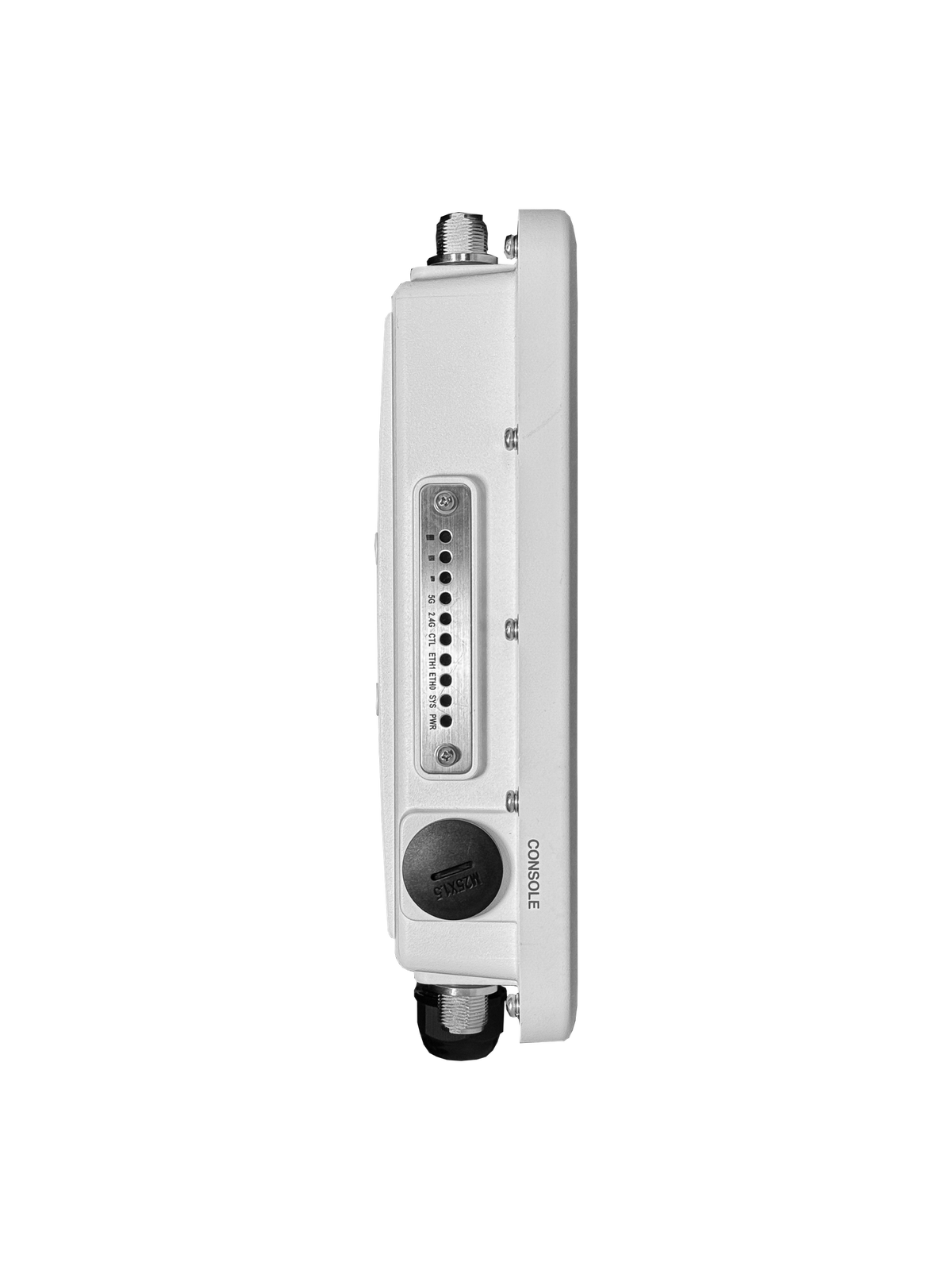 Altai AX600-X, side showing status LEDs