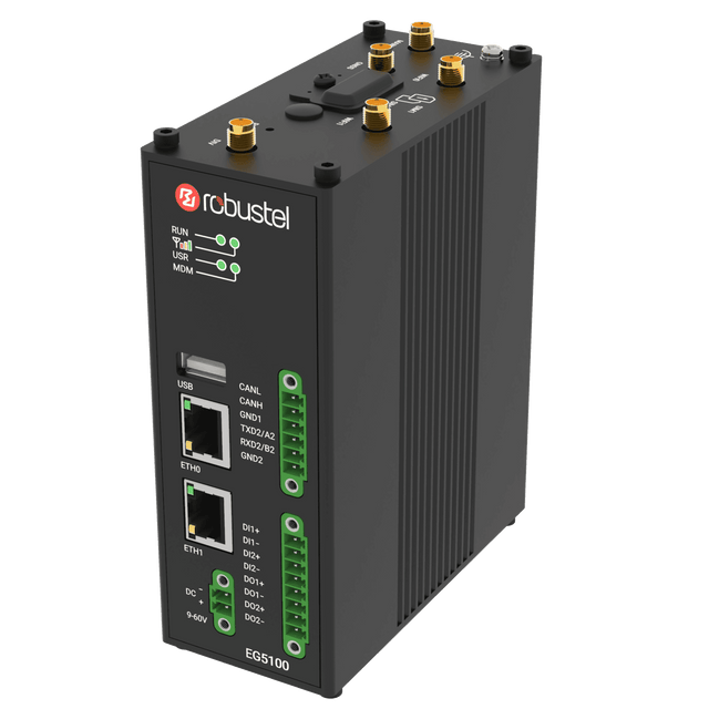 Robustel EG5100 Industrial Edge Computing Gateway — view 1