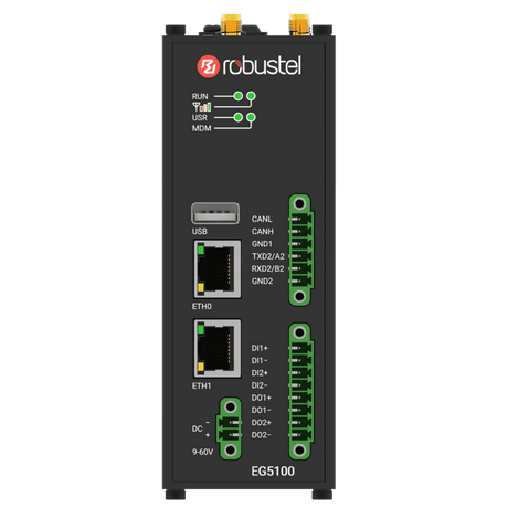 Robustel EG5100 Industrial Edge Computing Gateway — view 2