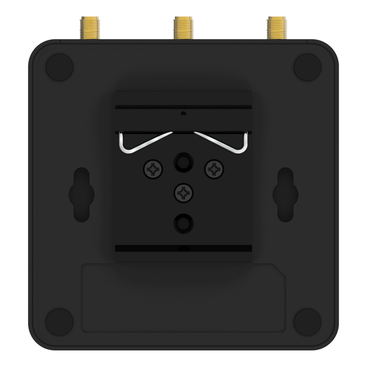 Robustel R1510-4L Industrial 4G/LTE Router — DIN rail mounting