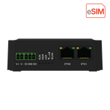 Robustel R1510e Industrial 4G/LTE eSIM Router — view 2