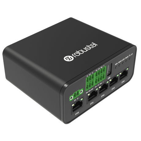 Robustel R1520 Industrial Dual-SIM 4G/LTE Router — view 3