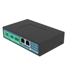 Robustel R2010 Industrial Dual-SIM 4G/LTE Router — view 1
