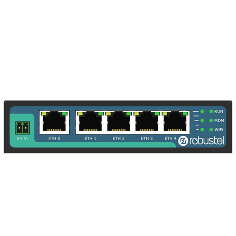 Robustel R2011 Industrial Dual-SIM 4G/LTE Router — view 2