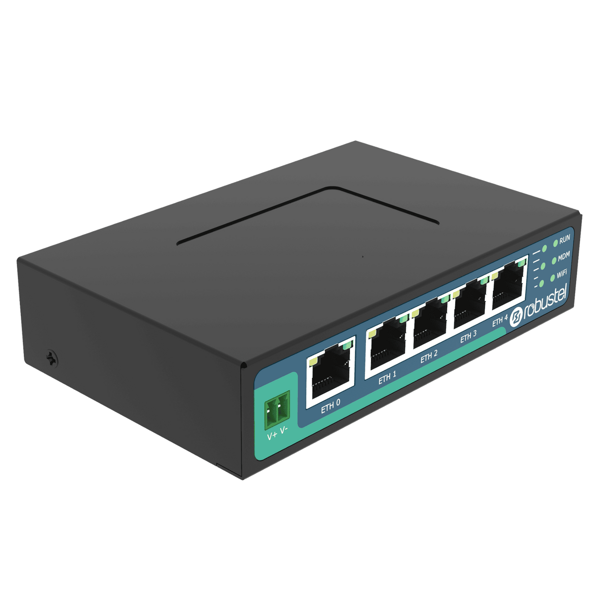 Robustel R2011 Industrial Dual-SIM 4G/LTE Router — view 3