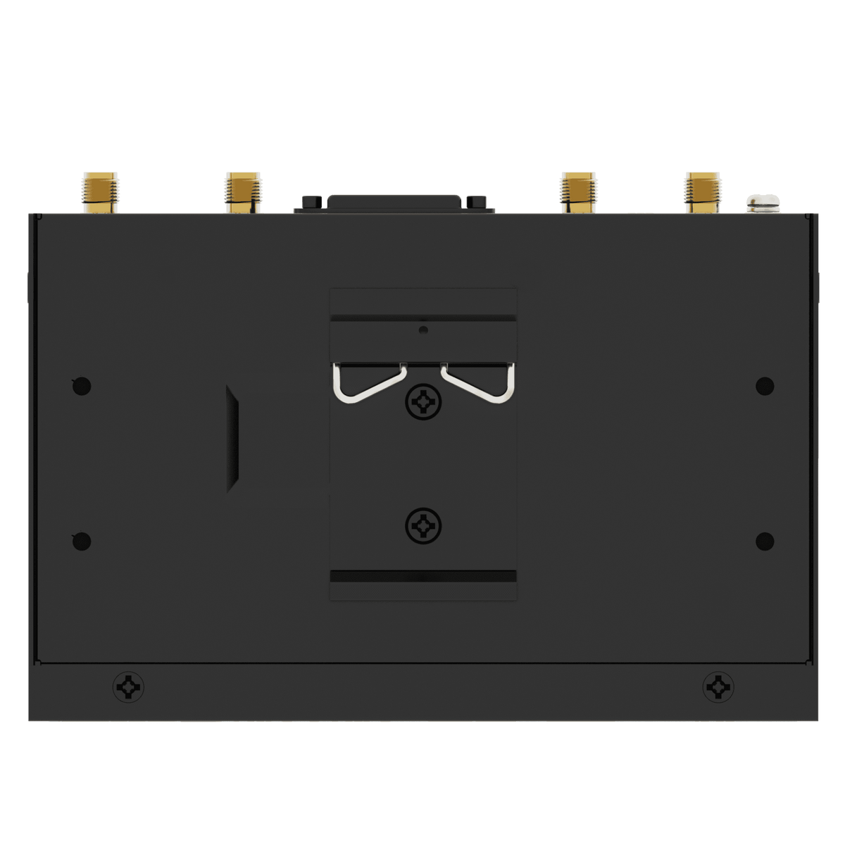 Robustel R2011 Industrial Dual-SIM 4G/LTE Router — DIN rail mounting