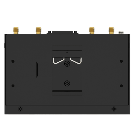 Robustel R2011 Industrial Dual-SIM 4G/LTE Router — DIN rail mounting