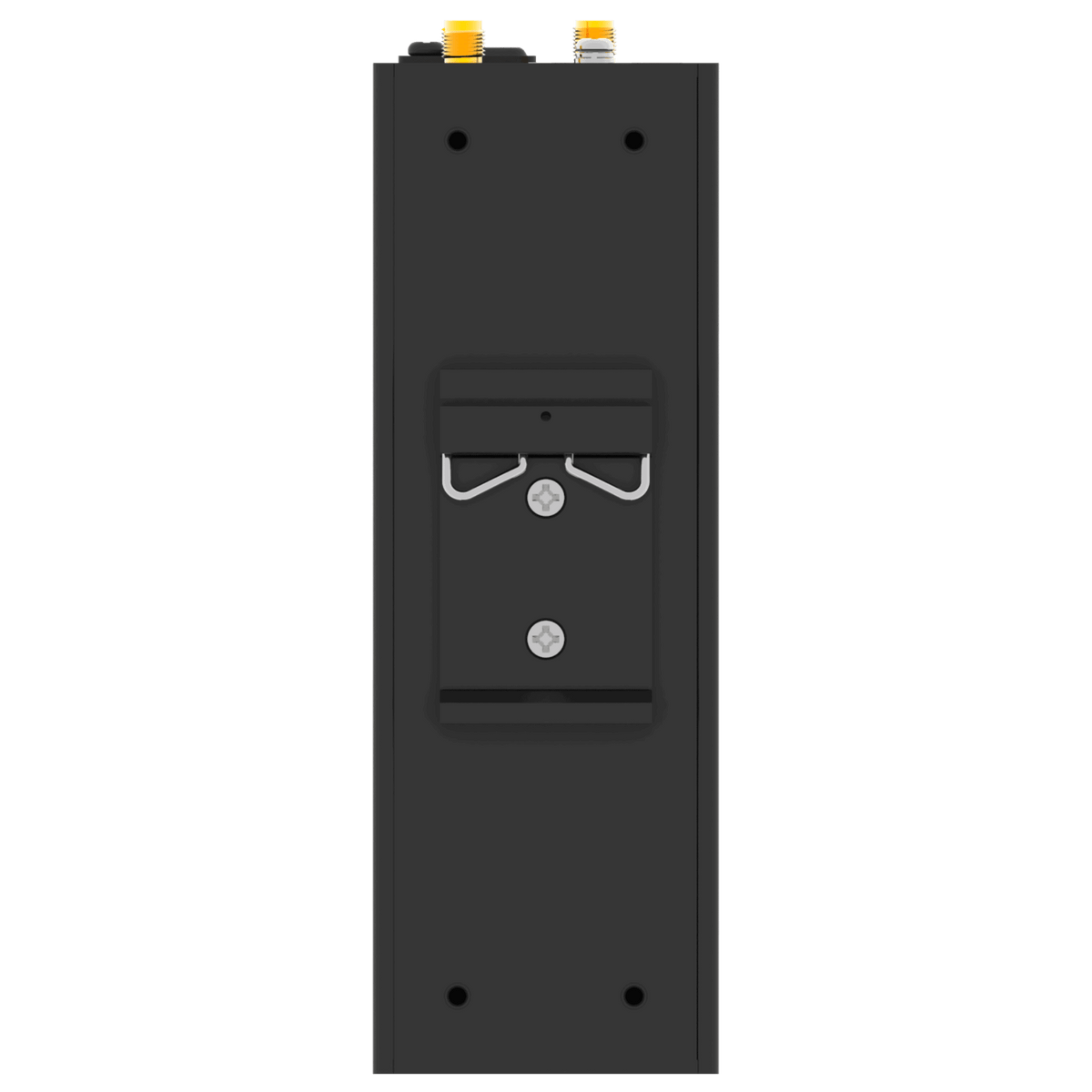 Robustel R2120 Industrial Cellular PoE Router — DIN rail mounting