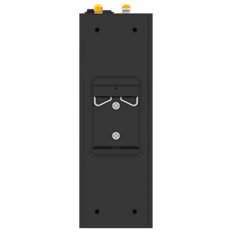 Robustel R2120 Industrial Cellular PoE Router — DIN rail mounting