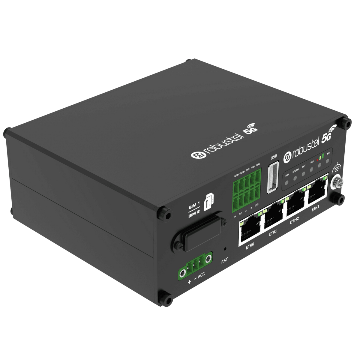 Robustel R5020 High Speed Smart 5G Router — view 3
