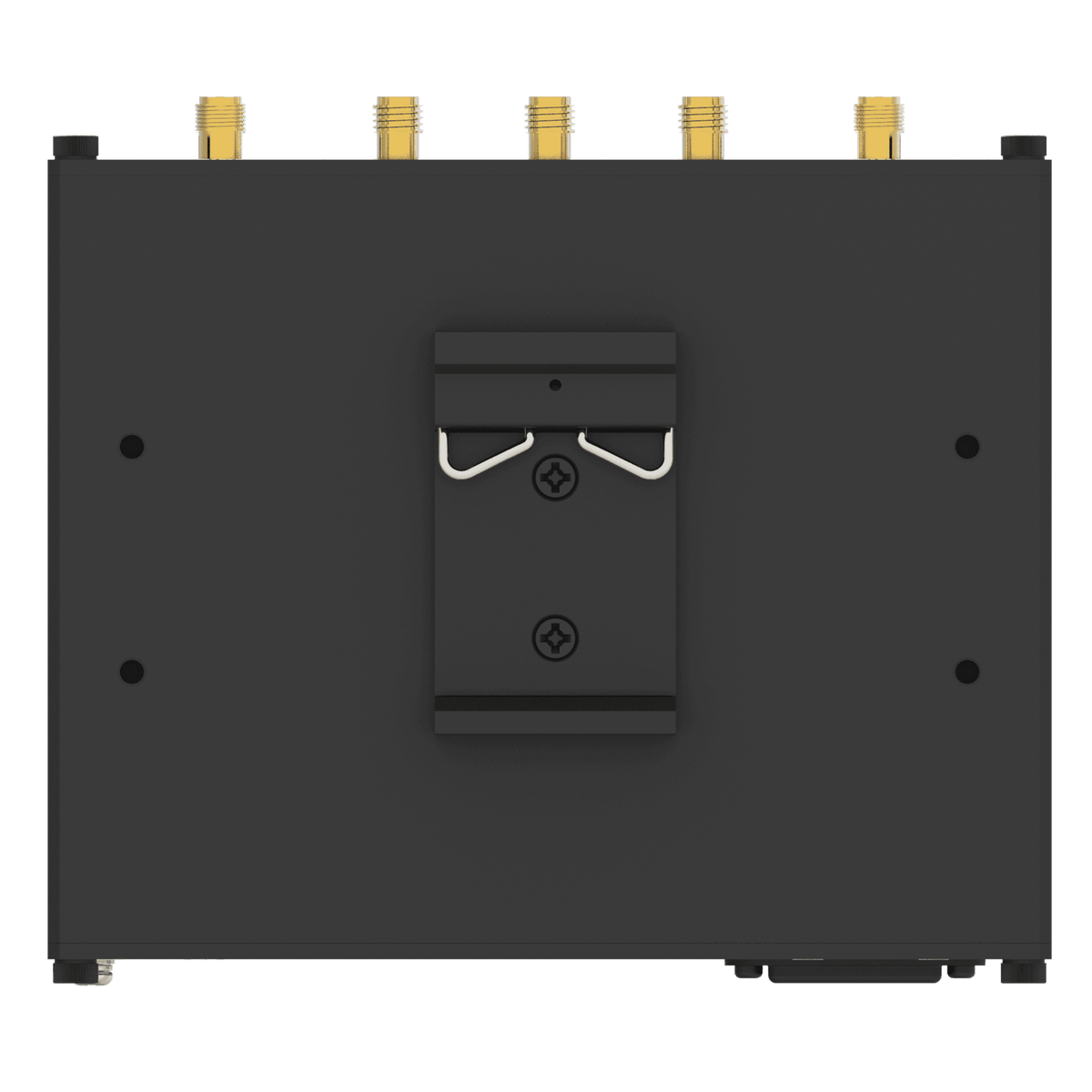 Robustel R5020 High Speed Smart 5G Router — DIN rail mounting