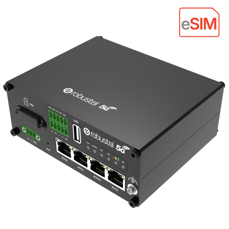 Robustel R5020e eSIM 5G Router — view 1