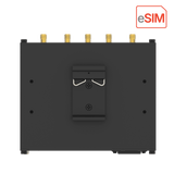 Robustel R5020e eSIM 5G Router — DIN rail mounting