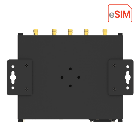 Robustel R5020e eSIM 5G Router — wall mounting