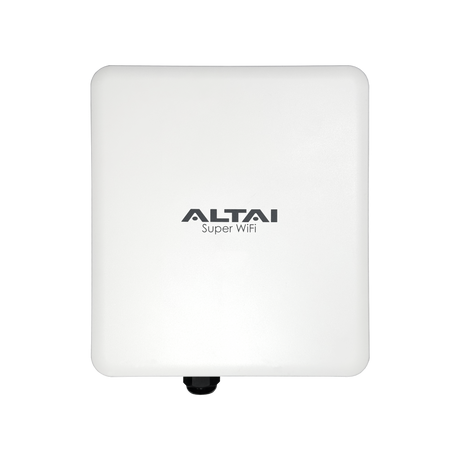 Altai A660-S outdoor tri-radio Wi-Fi 6 mesh access point, front