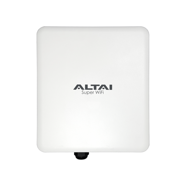 Altai A660-S outdoor tri-radio Wi-Fi 6 mesh access point, front
