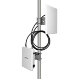 Altai A660-S pole-mounted with a panel antenna