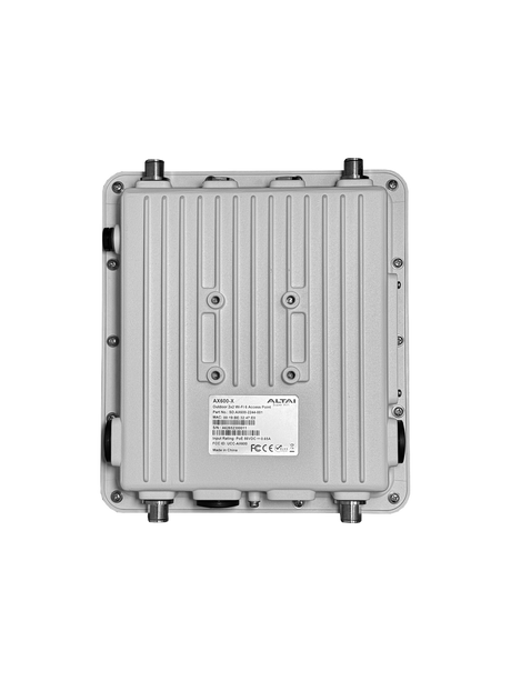 Altai AX600-X, rear heatsink and mounting plate