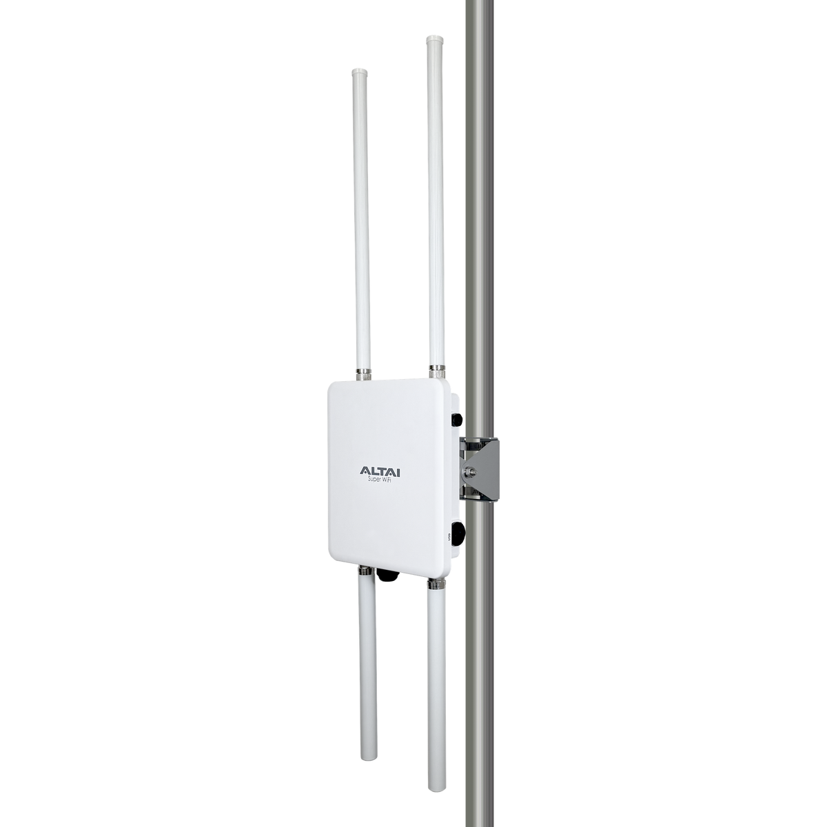Altai AX600-X pole-mounted, angled view
